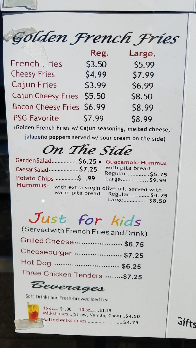 Menu Parkside Grille-5