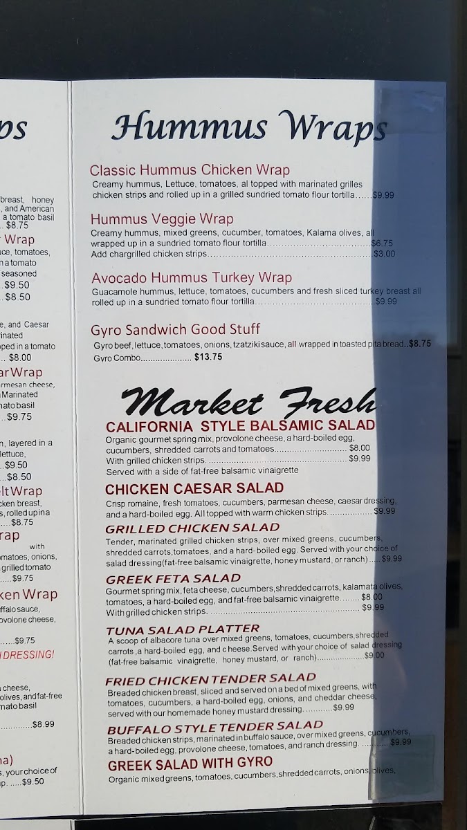 Menu Parkside Grille-8