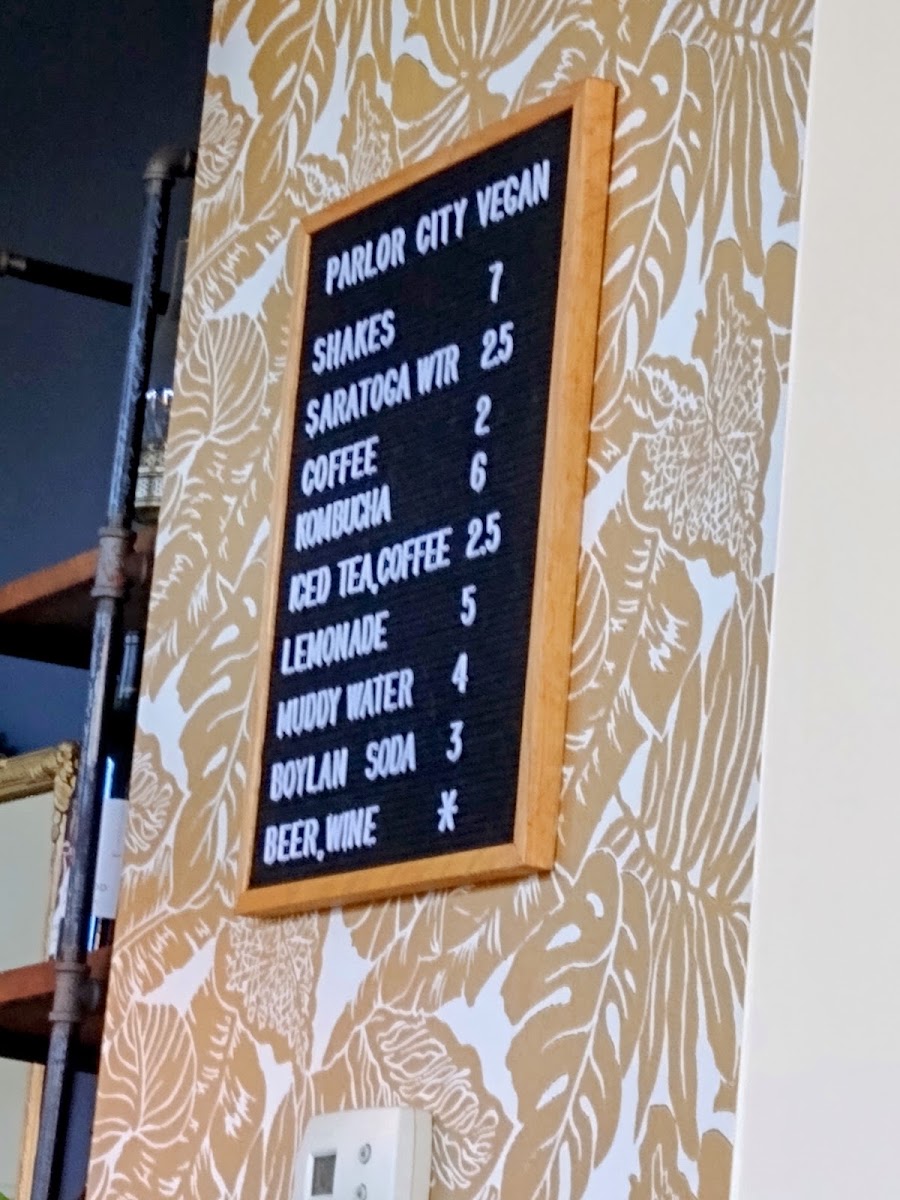 Menu Parlor City Vegan-3