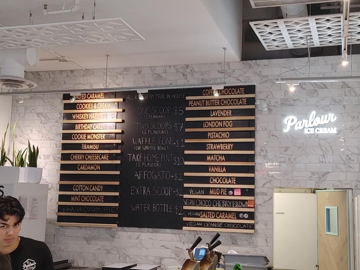 Menu Parlour Ice Cream-7