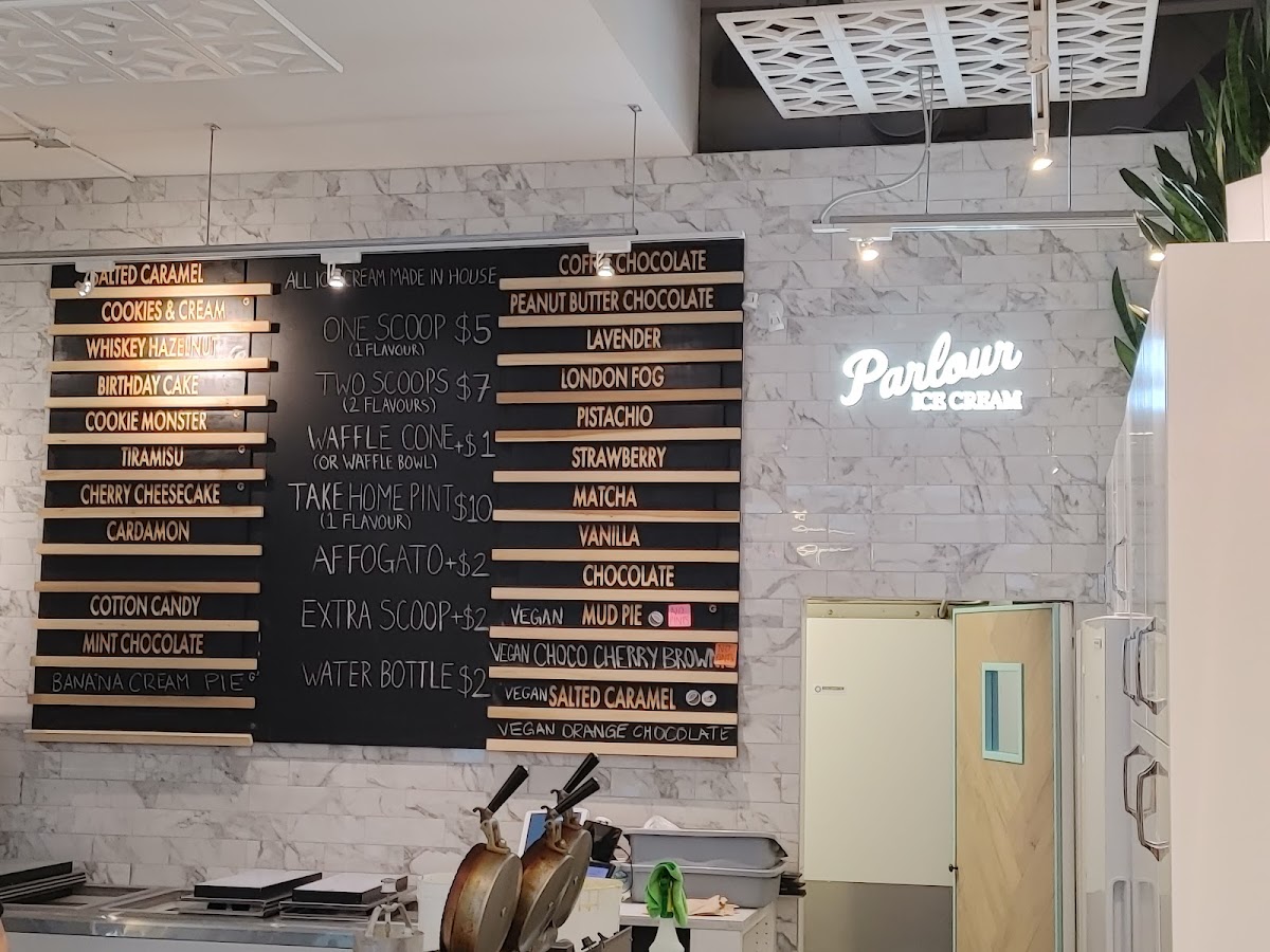 Menu Parlour Ice Cream-8