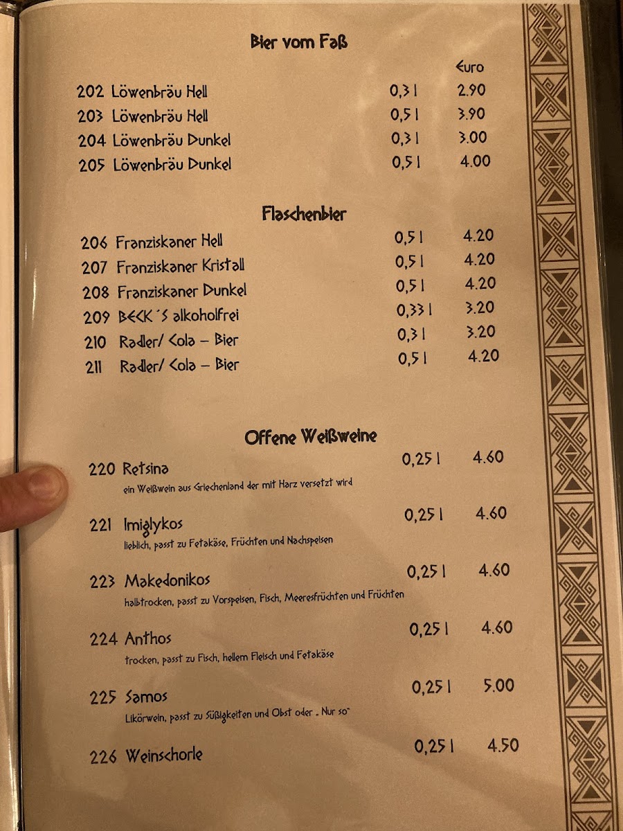 Menu Paros-1