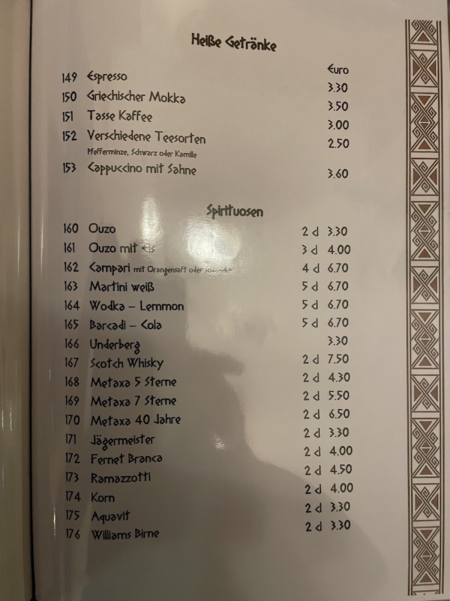 Menu Paros-5