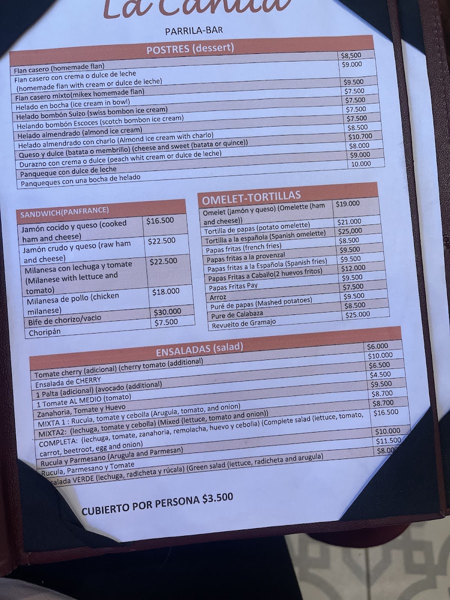 Menu Parrilla La Cañita-3