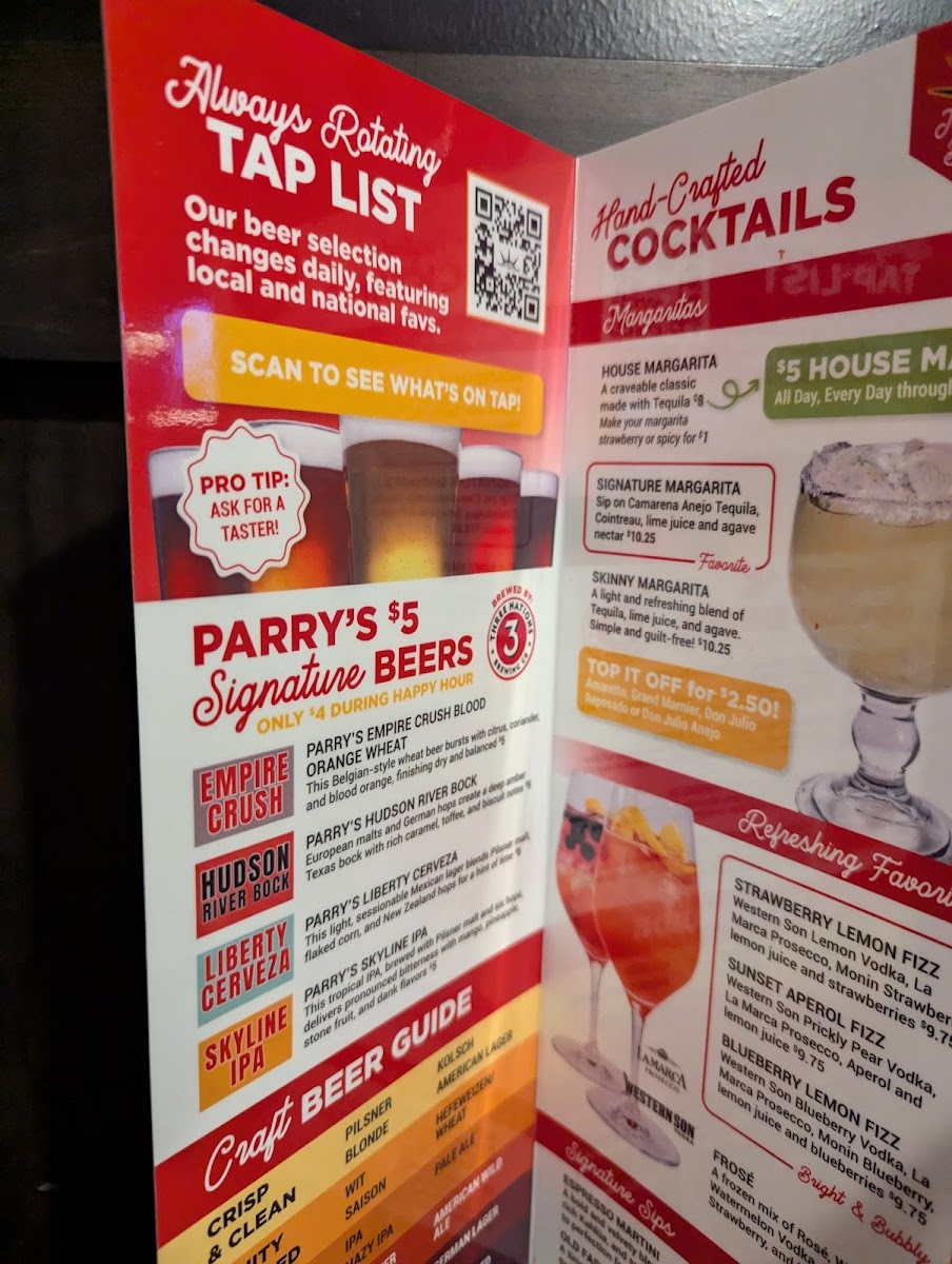 Menu Parry's Pizza-6