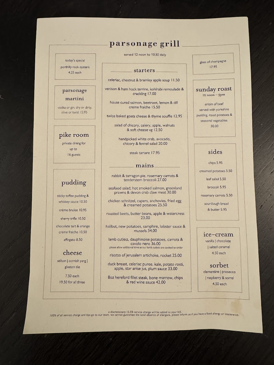 Menu Parsonage Grill-3