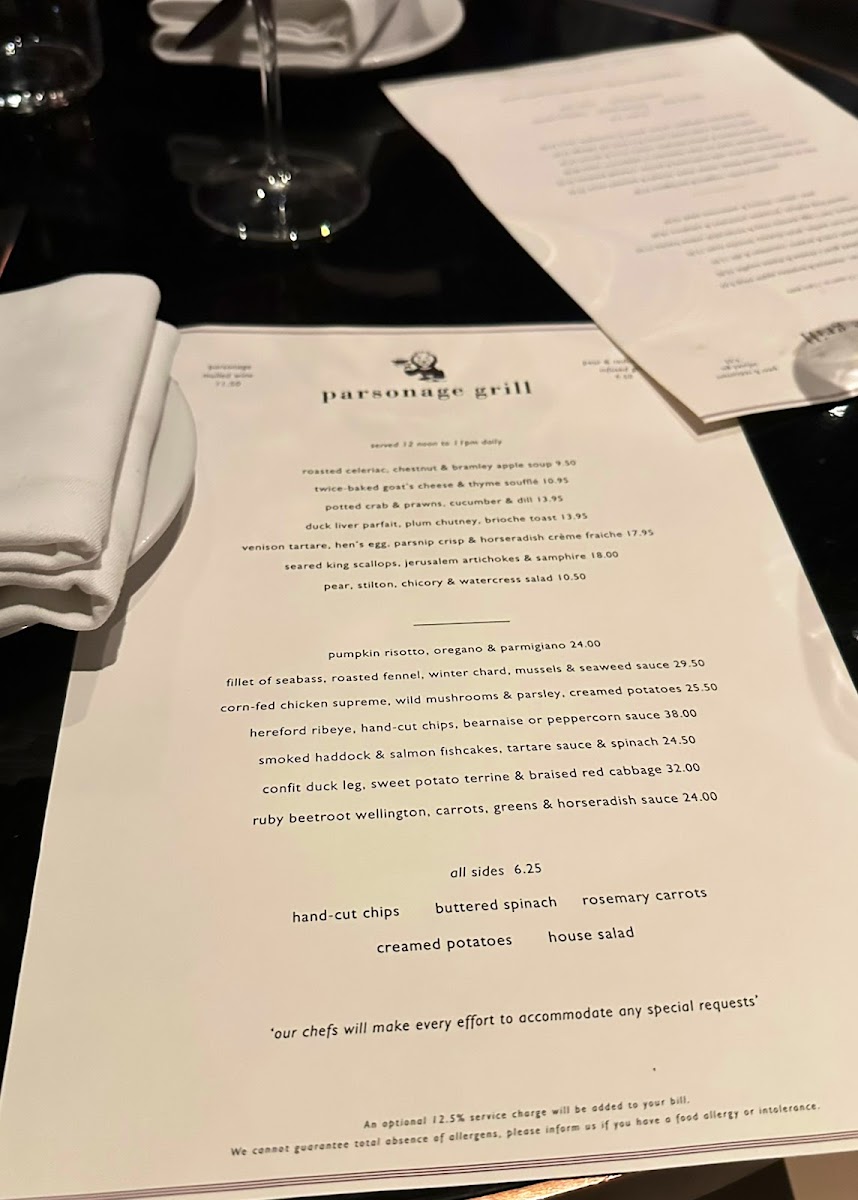 Menu Parsonage Grill-7