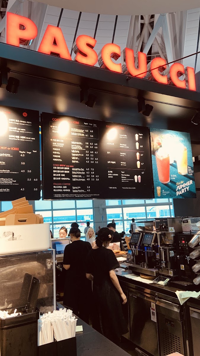 Menu Pascucci Cafe - Incheon Airport Branch-5