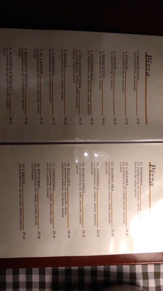 Menu Pasja. Restauracja-8