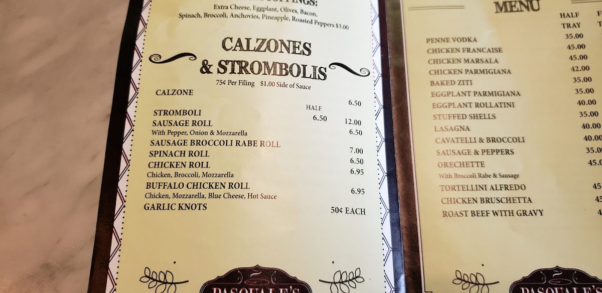 Menu Pasquale's-8
