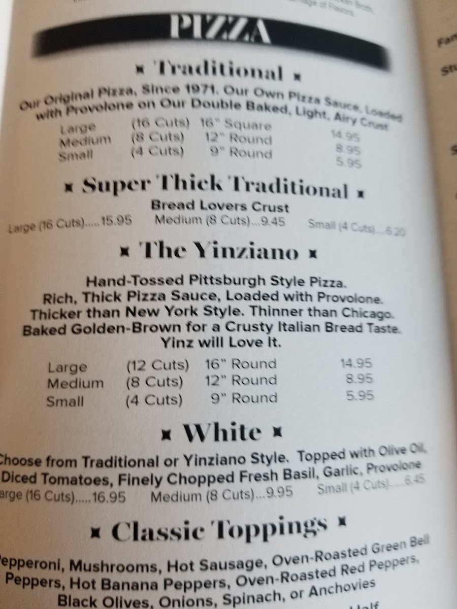 Menu Pasqualino's Italian Restaurant-3