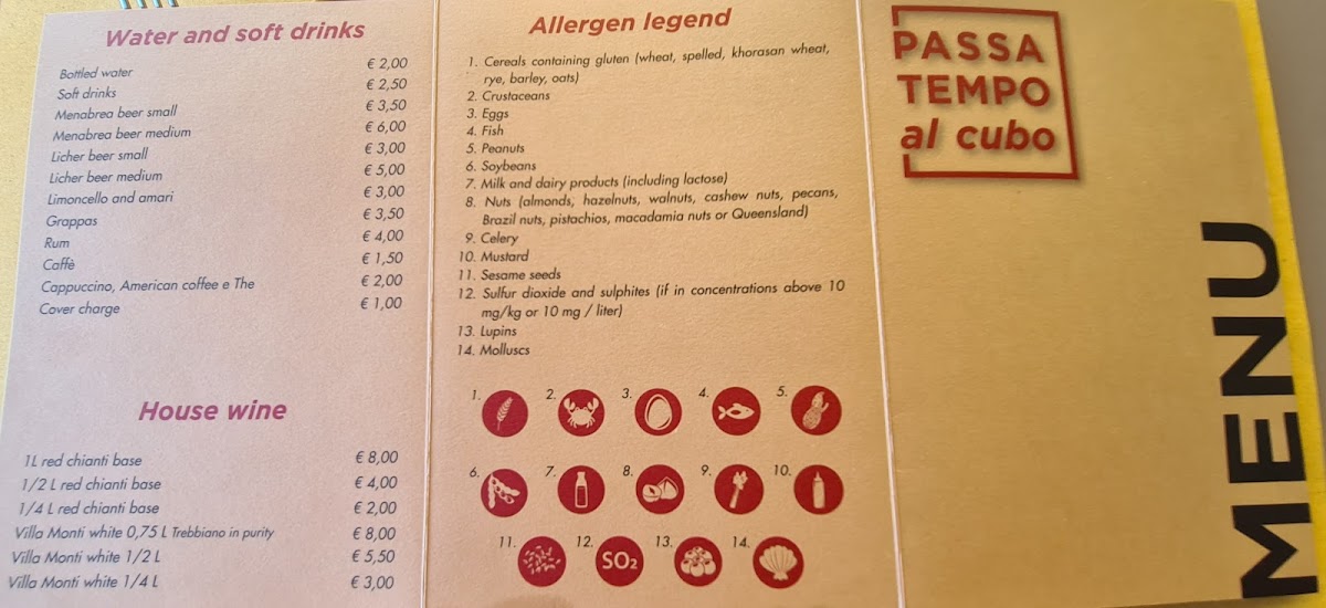 Menu Passatempo Di Osteria Il Papero-5