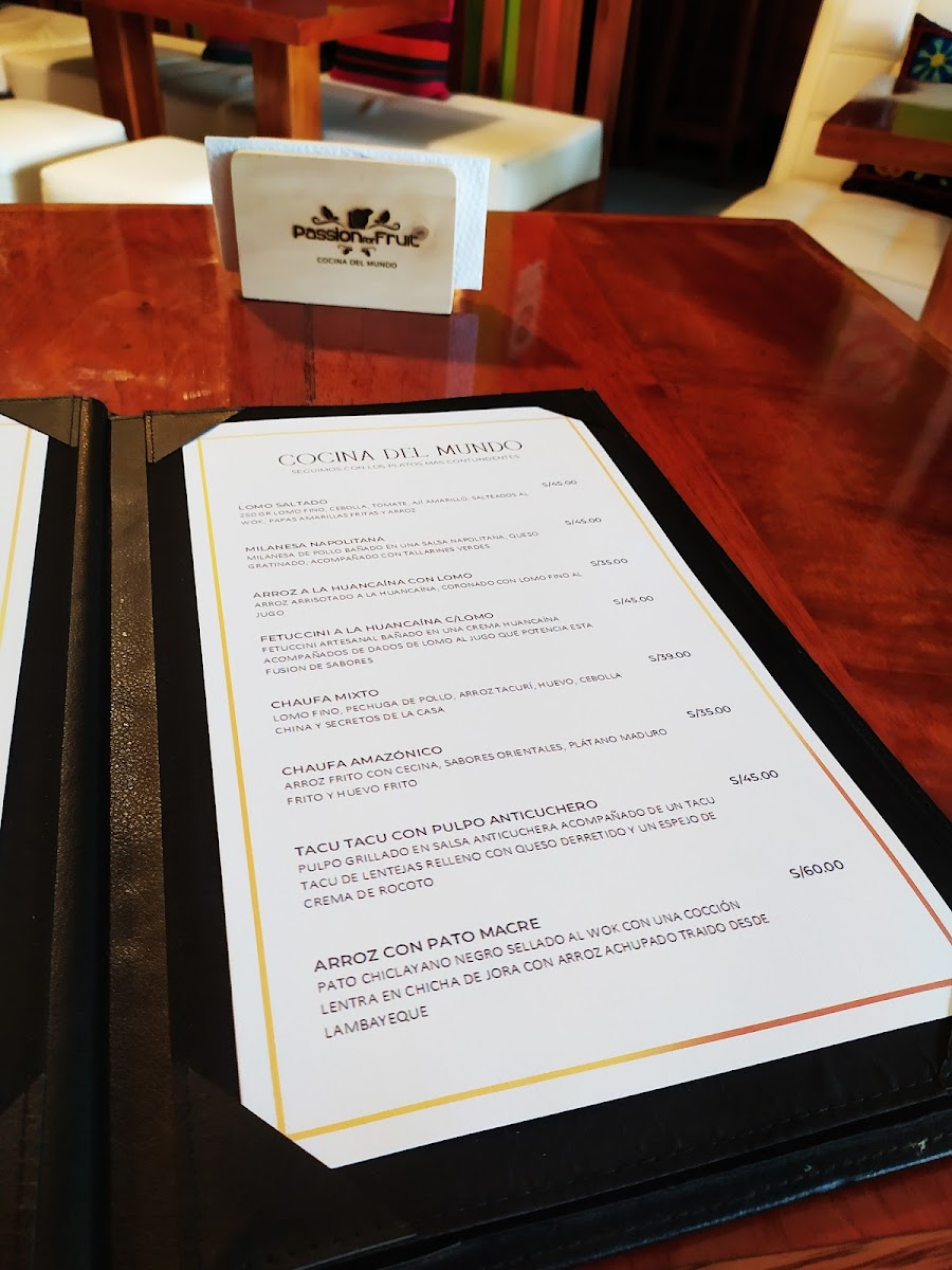 Menu Passion For Fruit-3