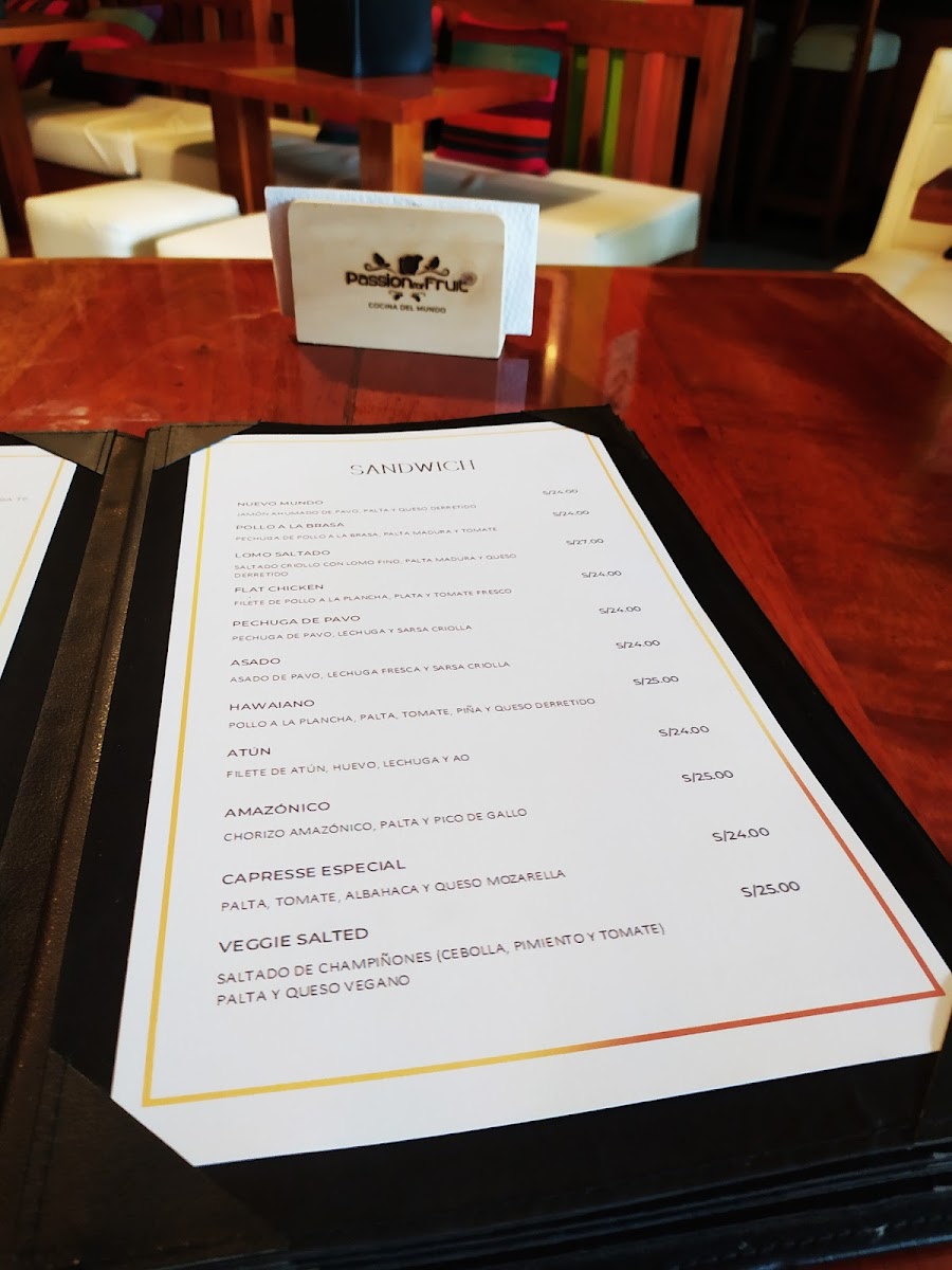 Menu Passion For Fruit-5