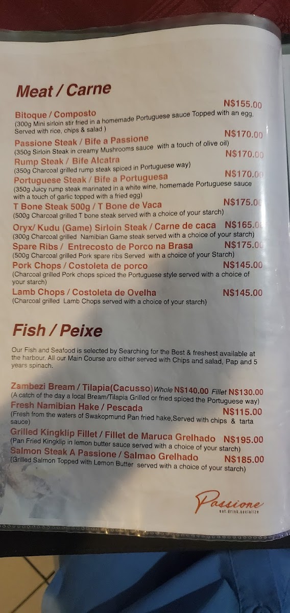 Menu Passione Restaurant-4