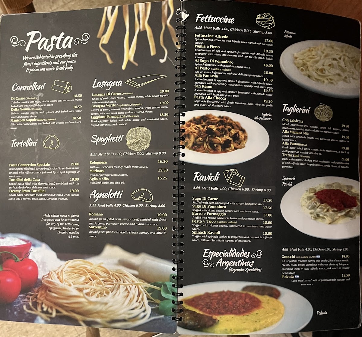 Menu Pasta Connection-4