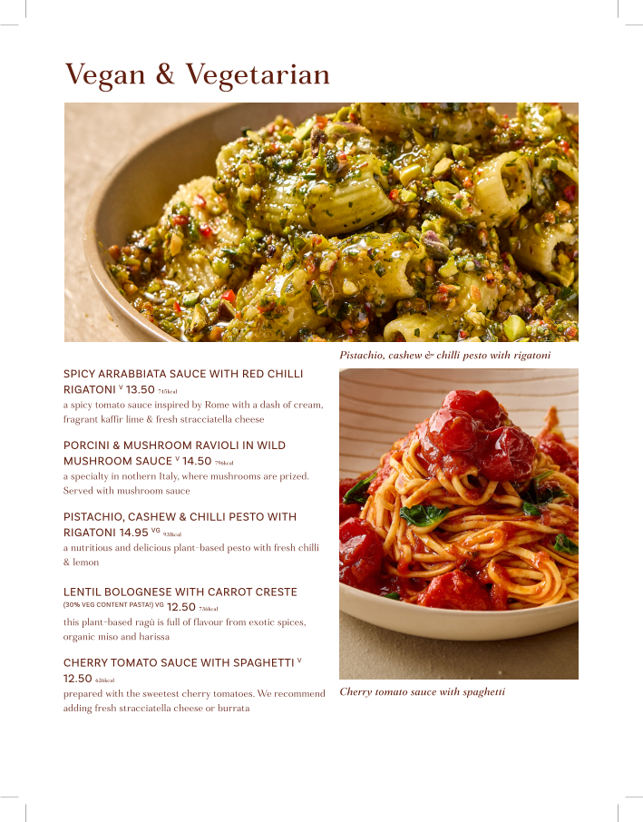 Menu Pasta Evangelists - Chiswick-6