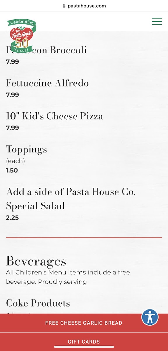 Menu Pasta House Co-8
