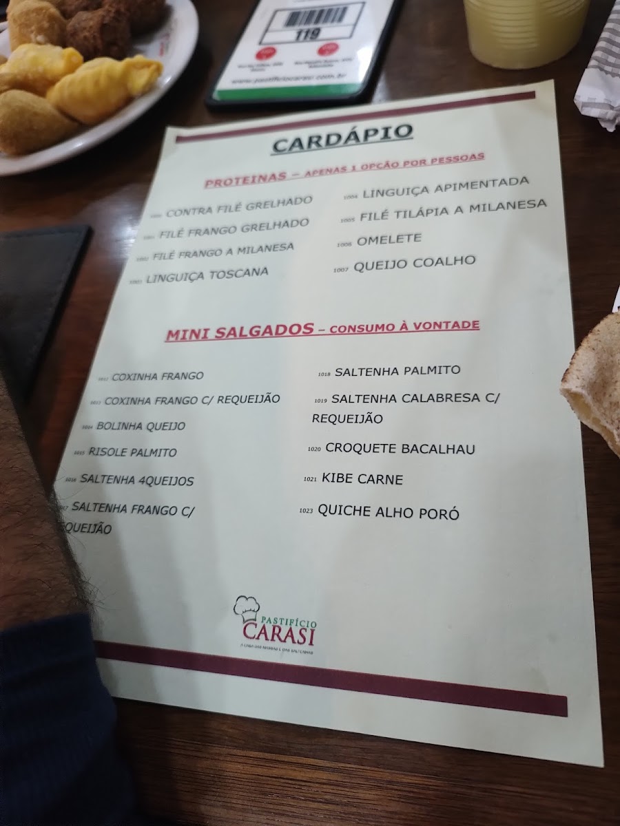 Menu Pastifício Carasi-7