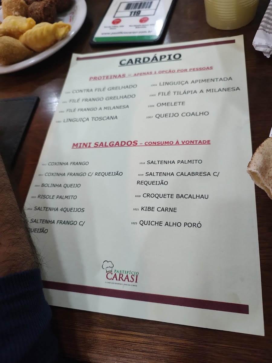 Menu Pastifício Carasi-8