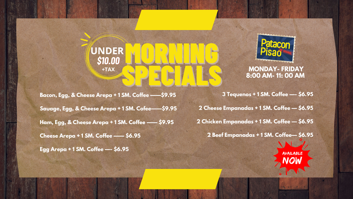 Menu Patacon Pisao-2