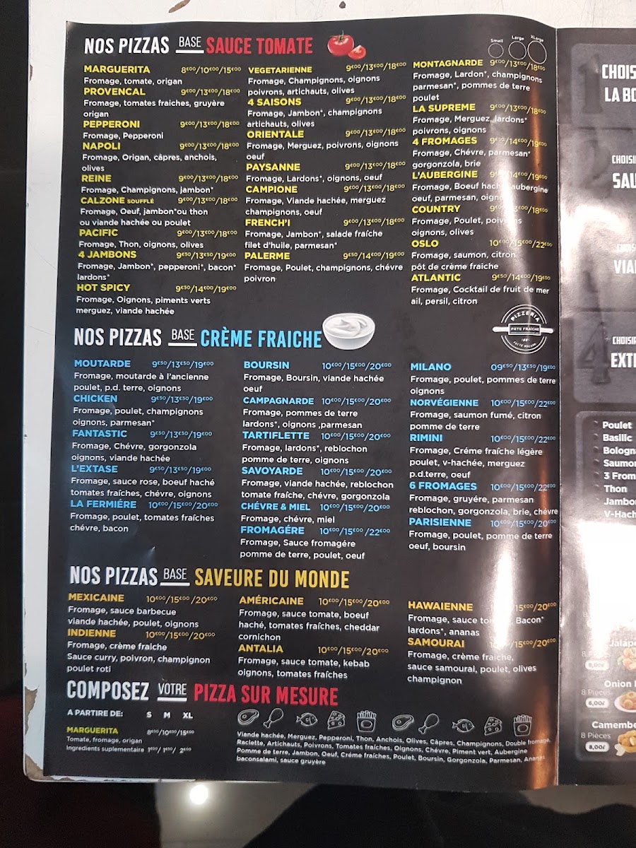Menu Pate A Pizza ( Pontault )-8