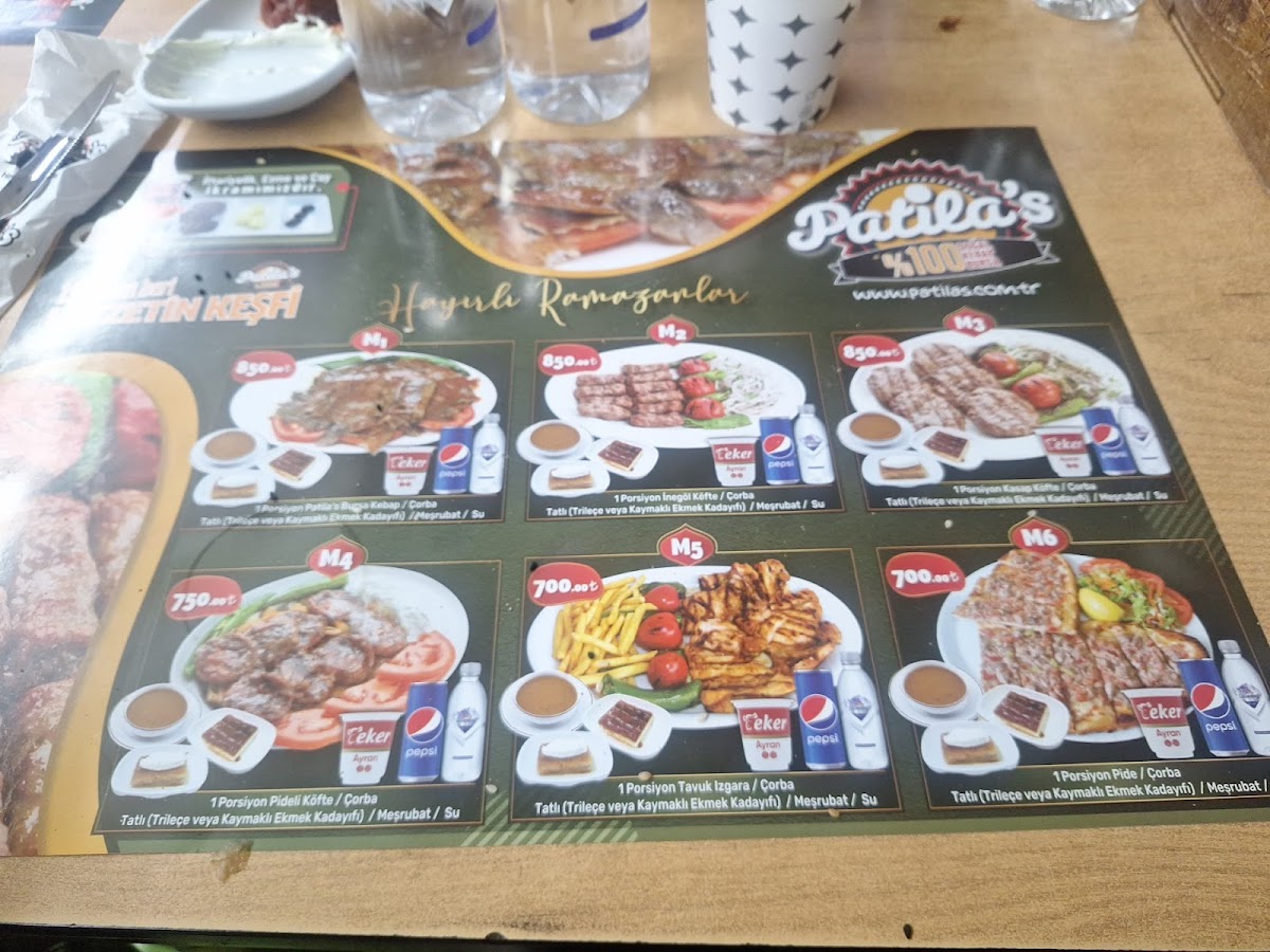 Menu Patila's-1