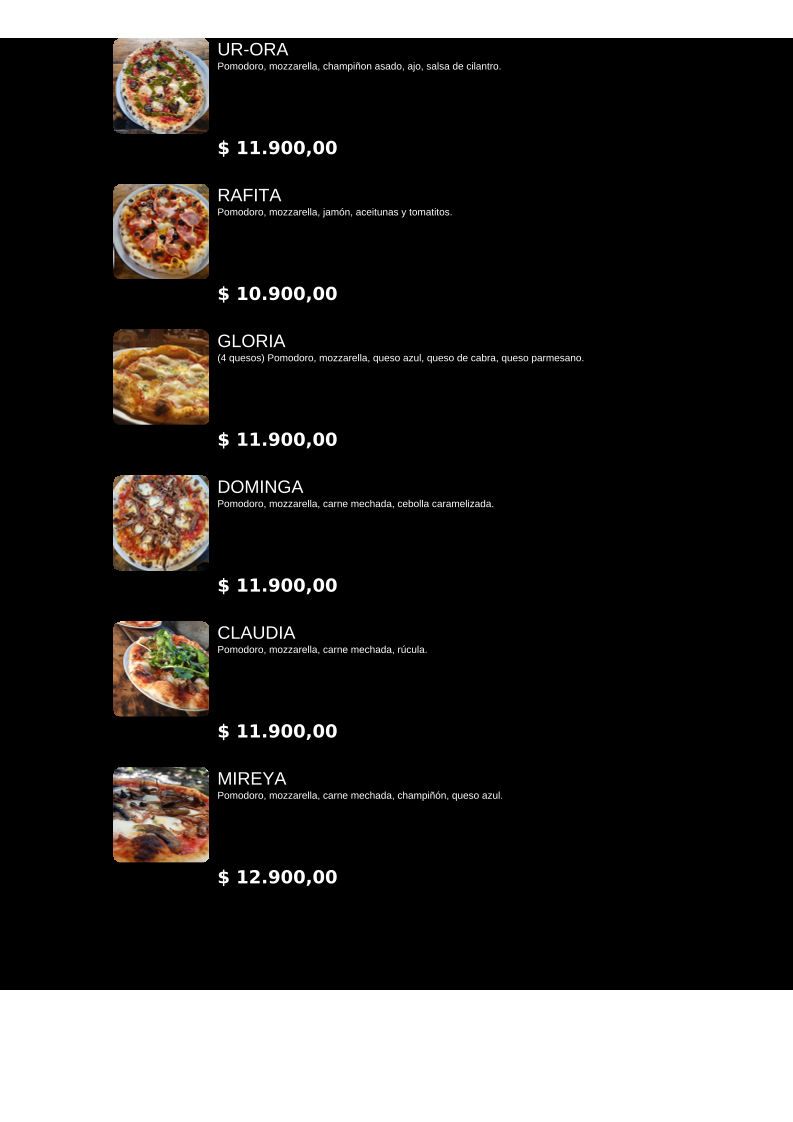 Menu Patio La Dominga - Pizzería-8