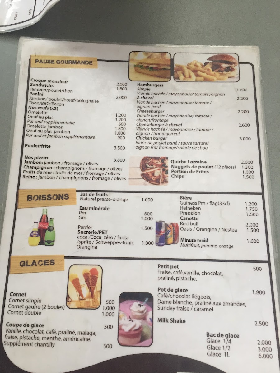 Menu Patisserie Abidjanaise-2