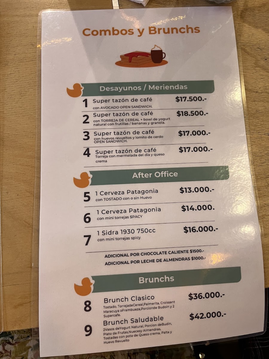 Menu Pato Ñato-5