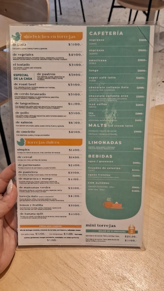 Menu Pato Ñato-9