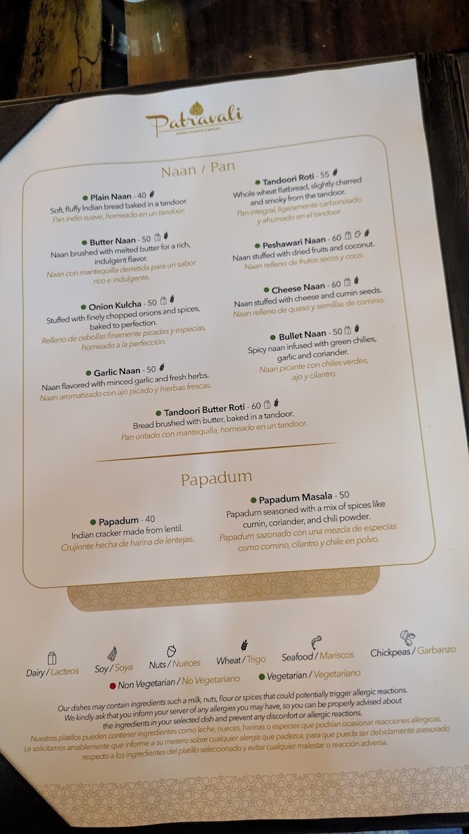 Menu Patravali Indian Cuisine-9