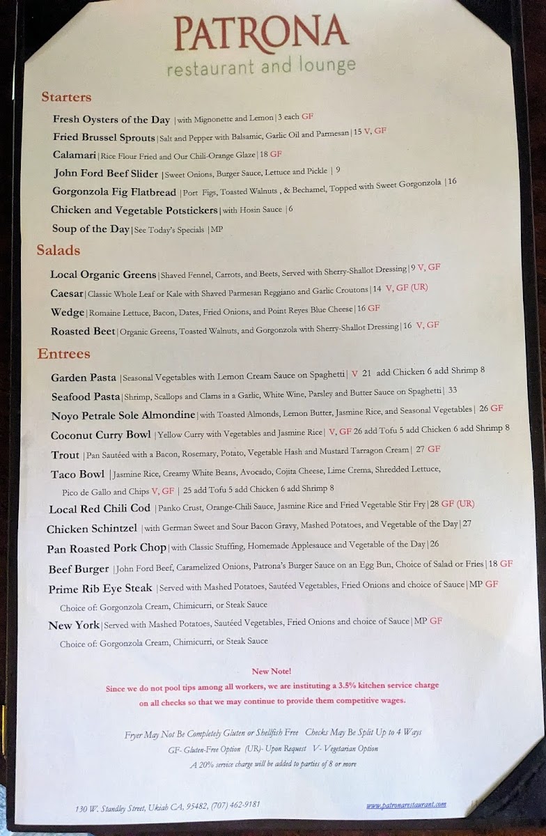 Menu Patrona-2