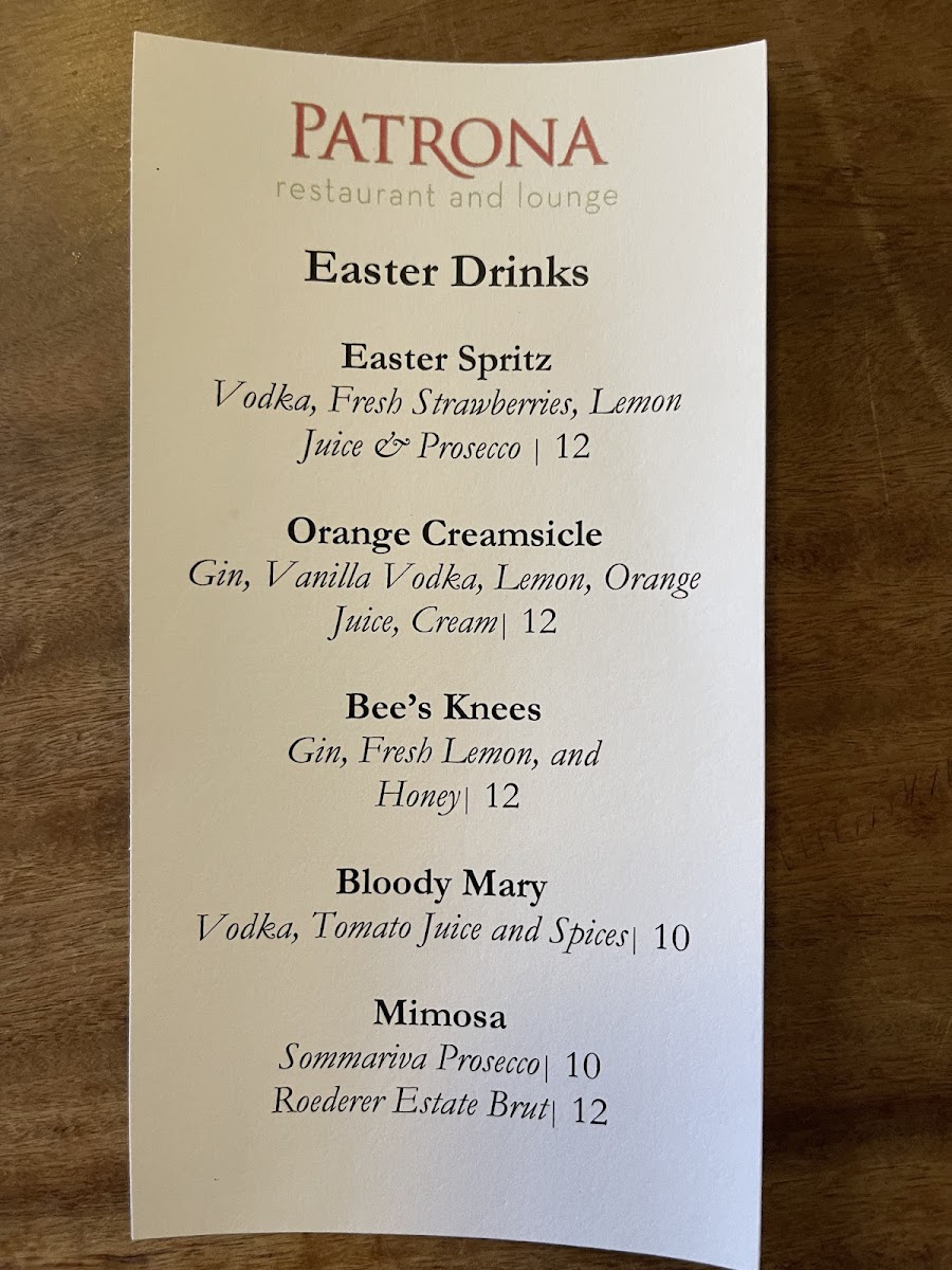 Menu Patrona-8