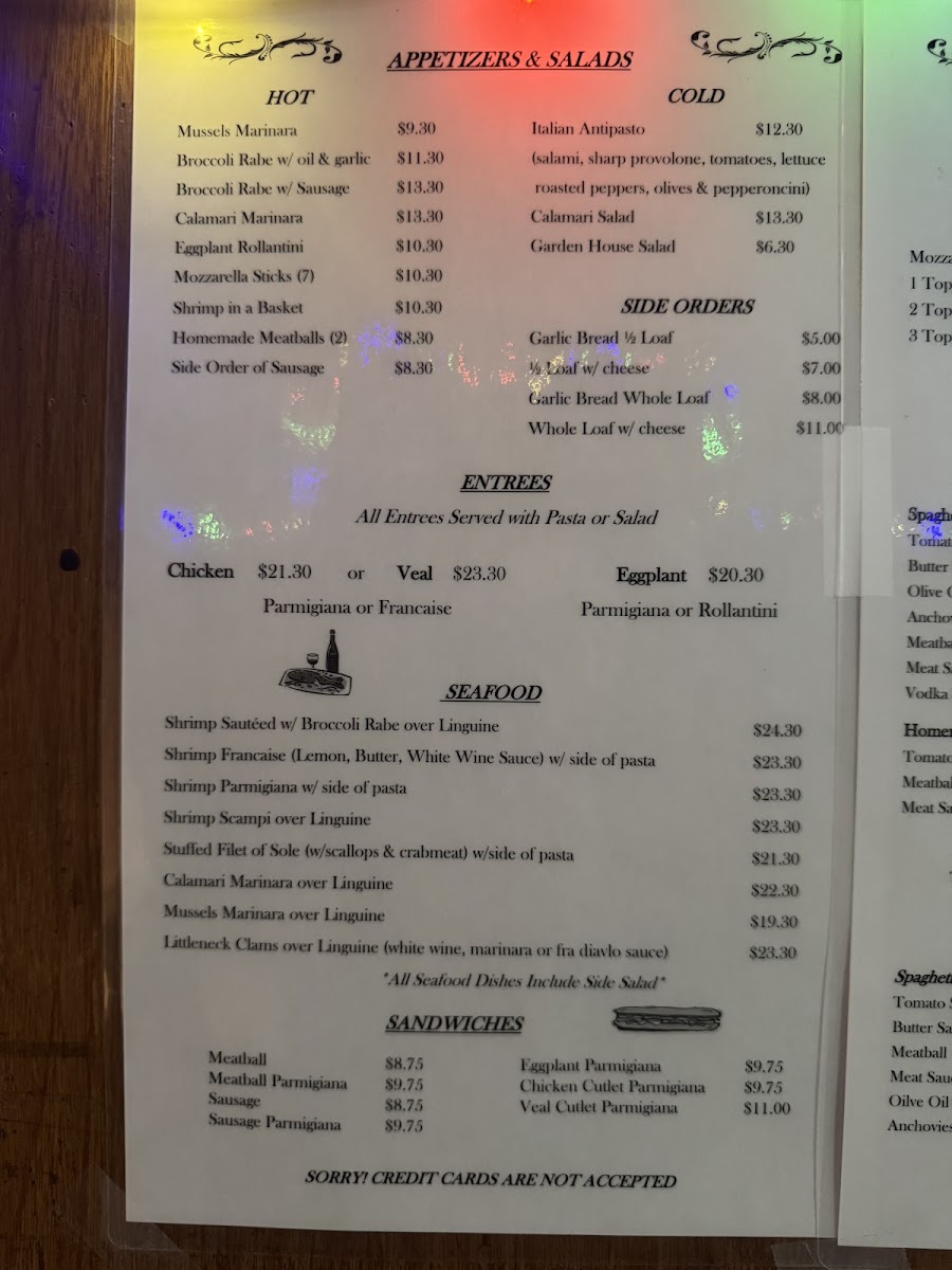 Menu Patsy's Tavern & Restaurant-3