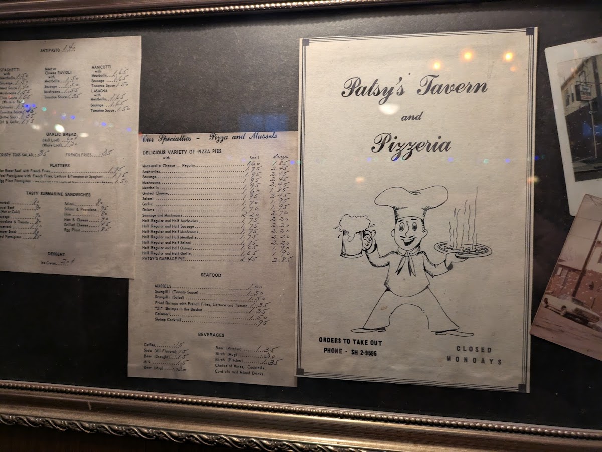Menu Patsy's Tavern & Restaurant-6