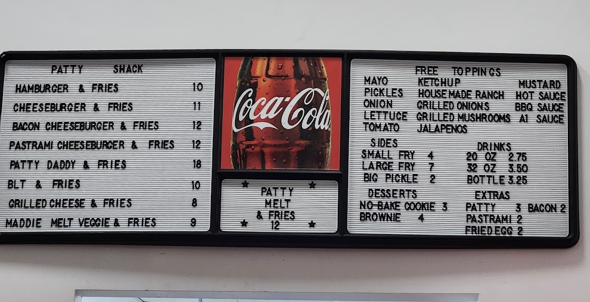 Menu Patty Shack-1