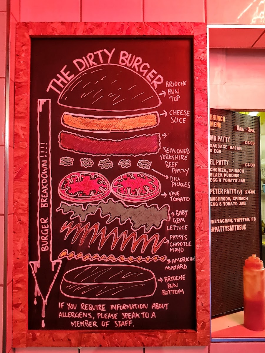 Menu Patty Smith's Burgers-1