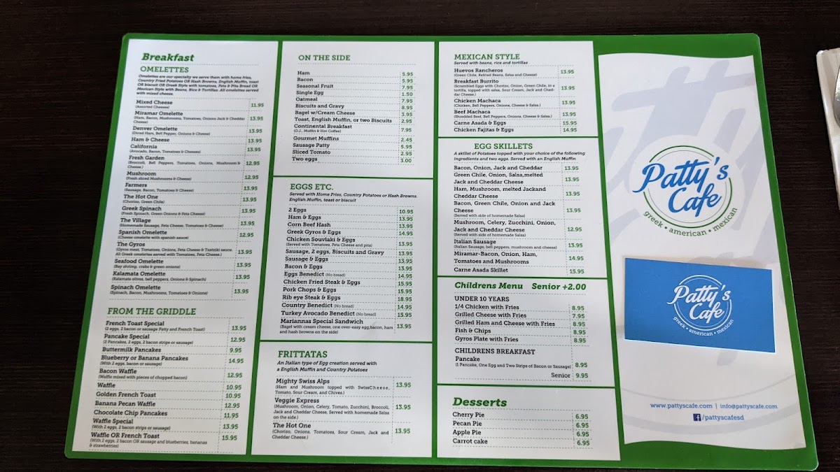 Menu Patty's Cafe-2