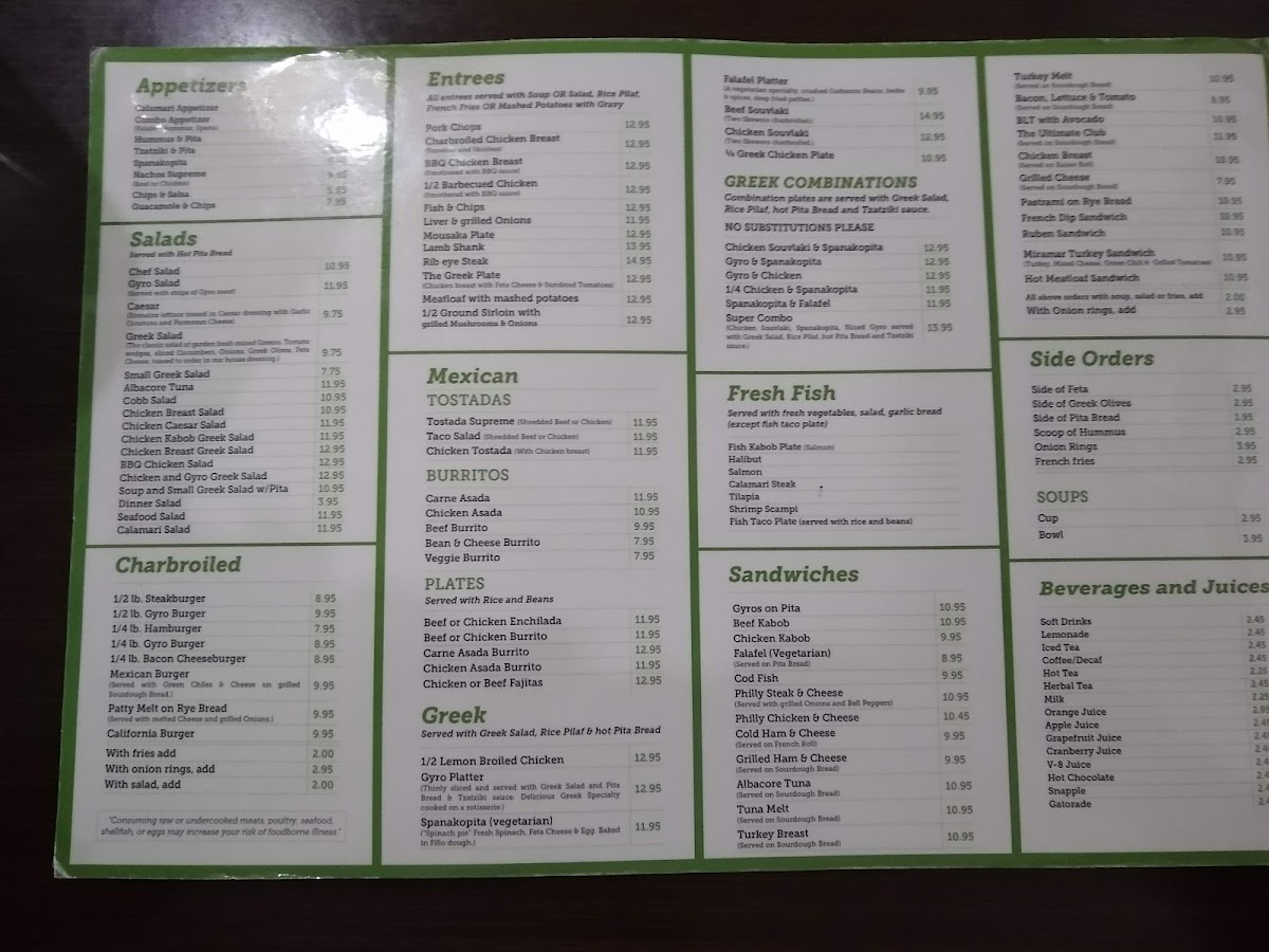 Menu Patty's Cafe-4