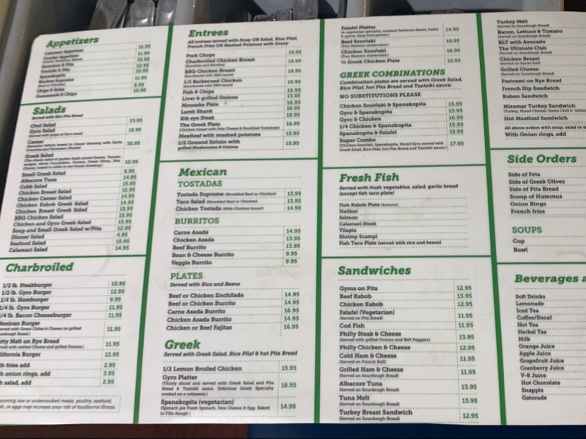 Menu Patty's Cafe-5