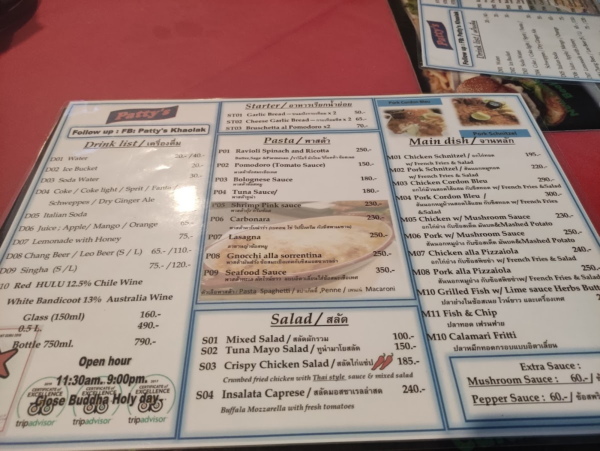 Menu Patty's Khaolak-5