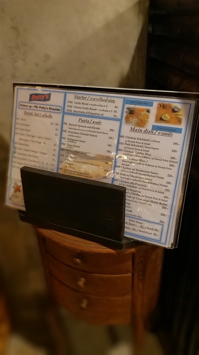 Menu Patty's Khaolak-7