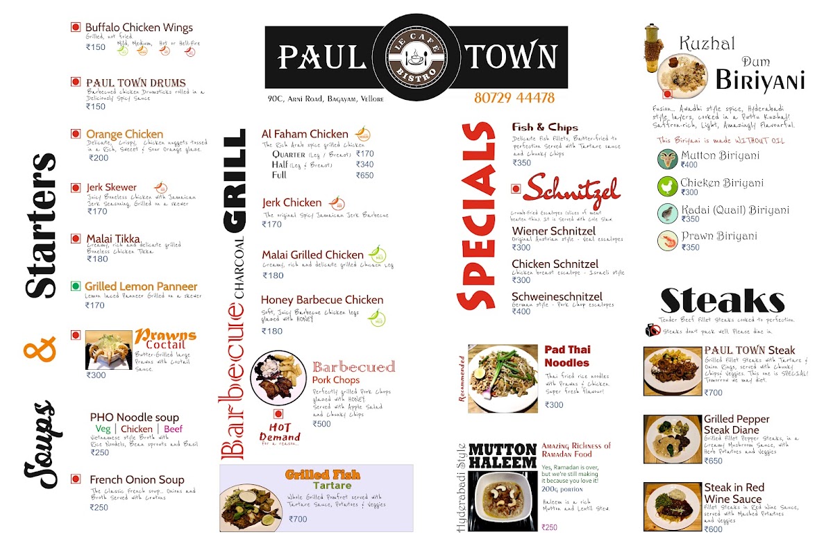 Menu Paul Town Cafe Bistro-2