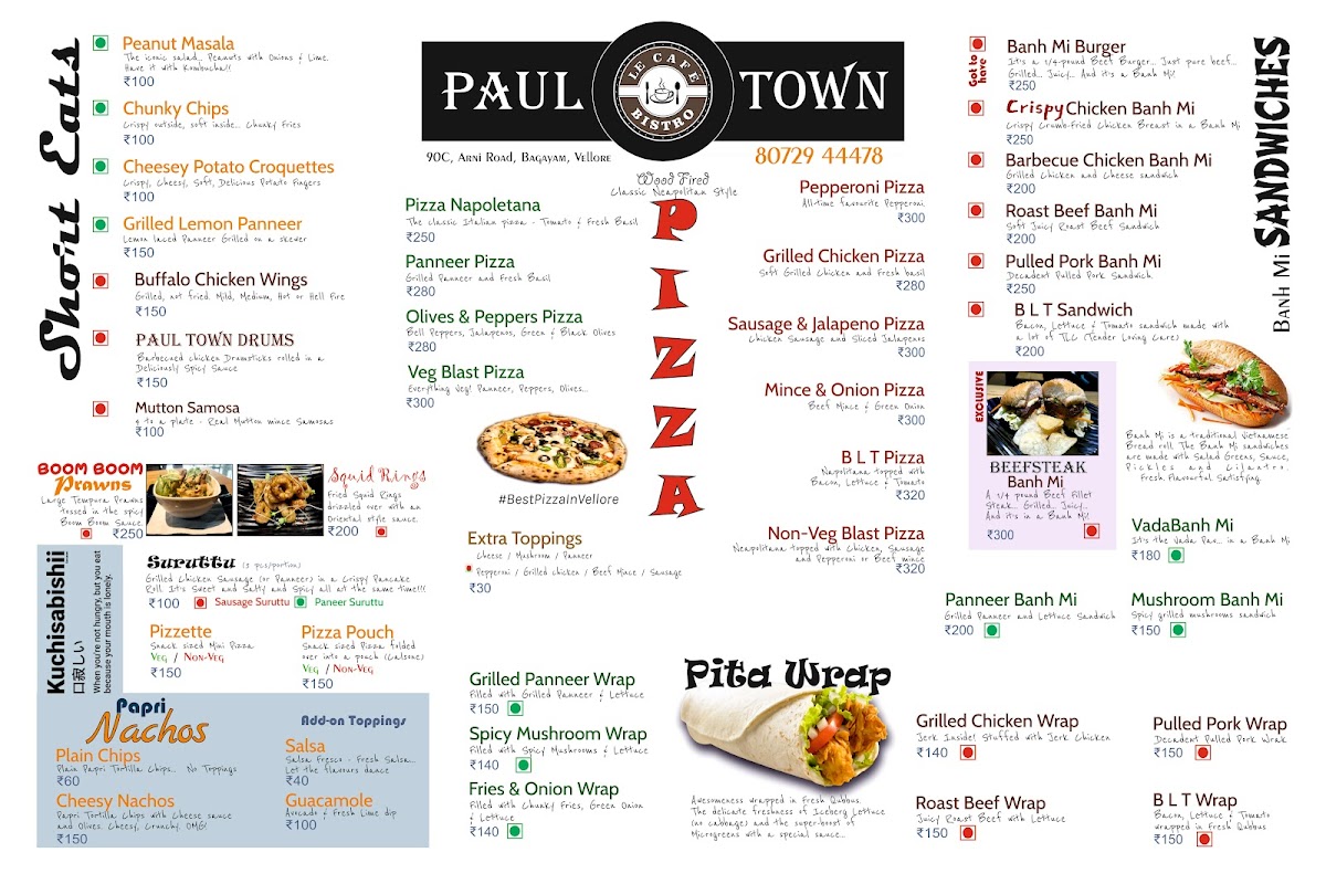 Menu Paul Town Cafe Bistro-4