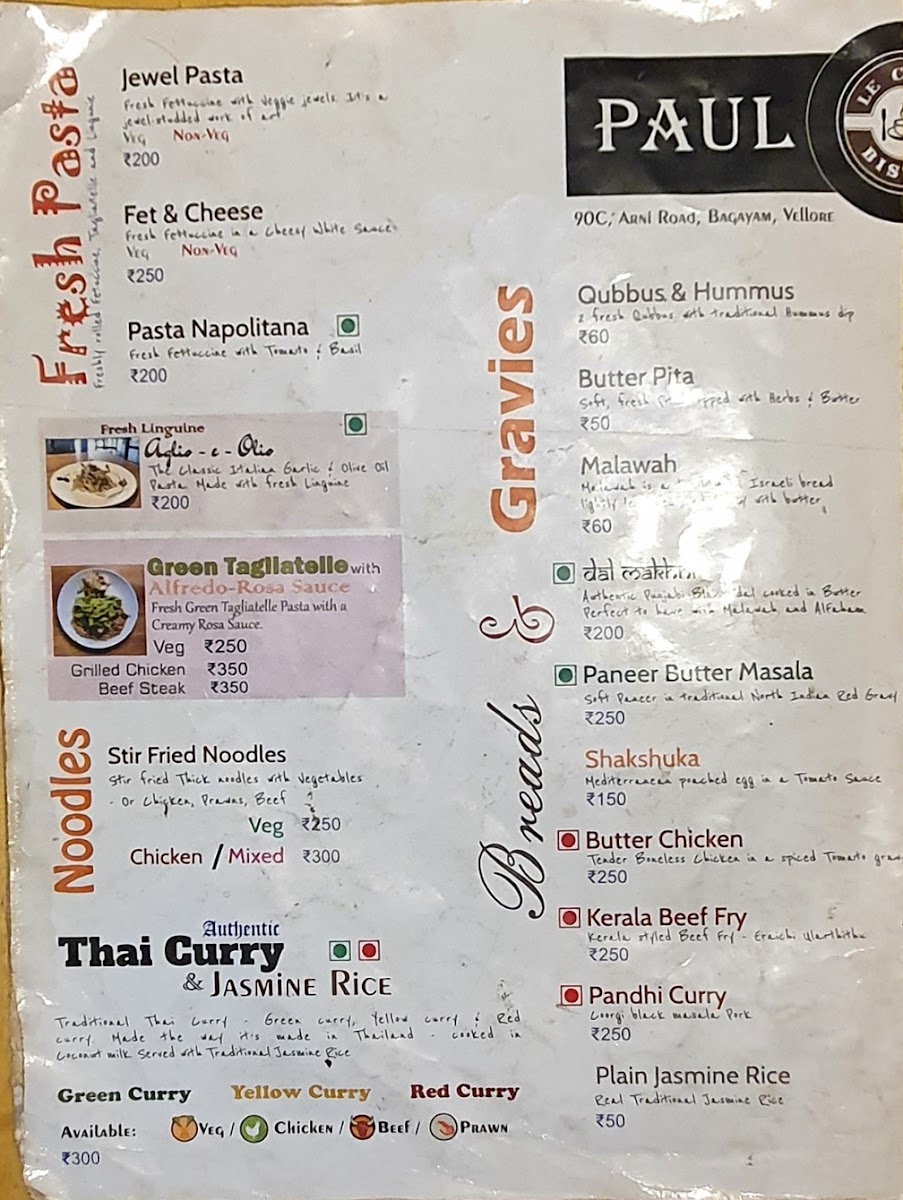 Menu Paul Town Cafe Bistro-6