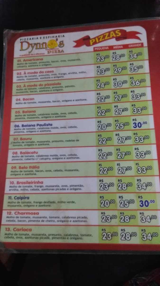 Menu Paulinho Pizzaria-2