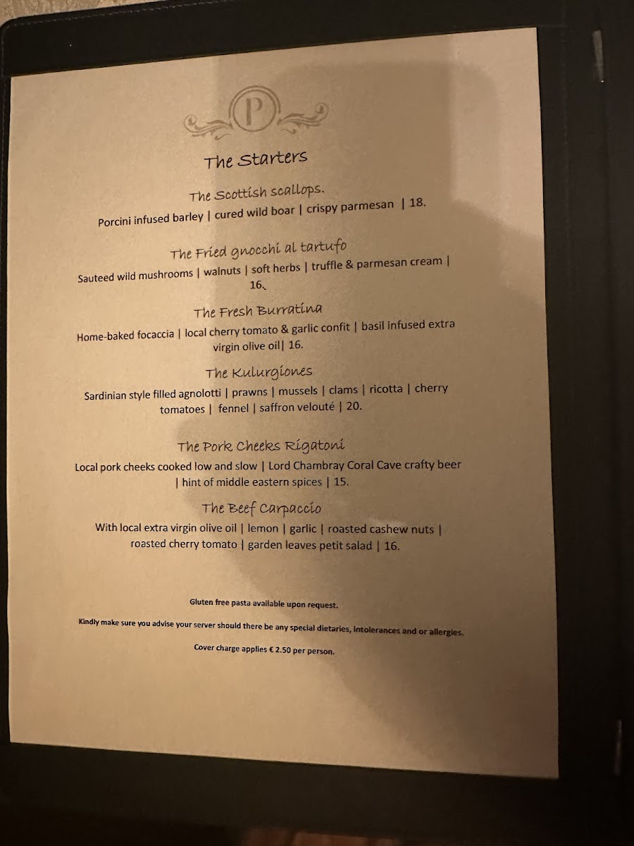 Menu Paul's Bistro-2
