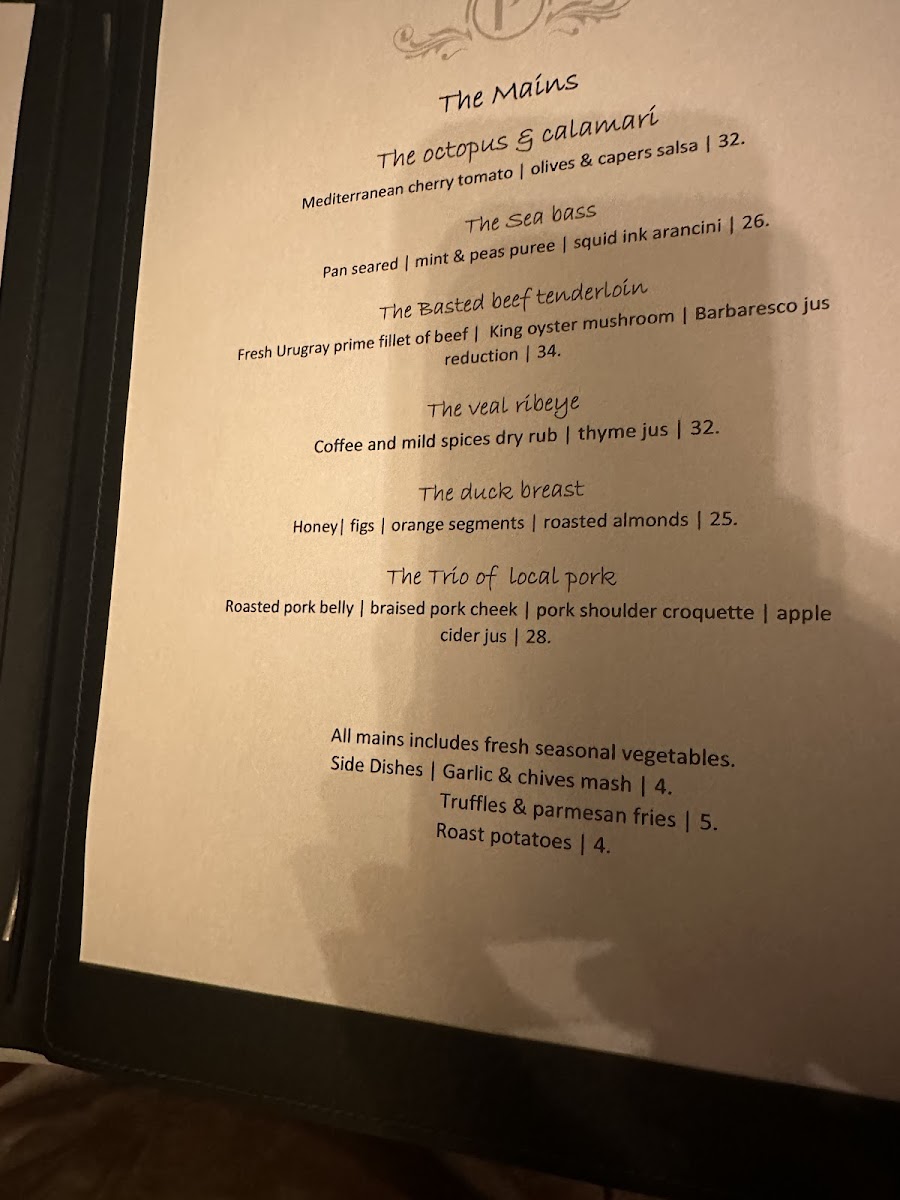 Menu Paul's Bistro-3