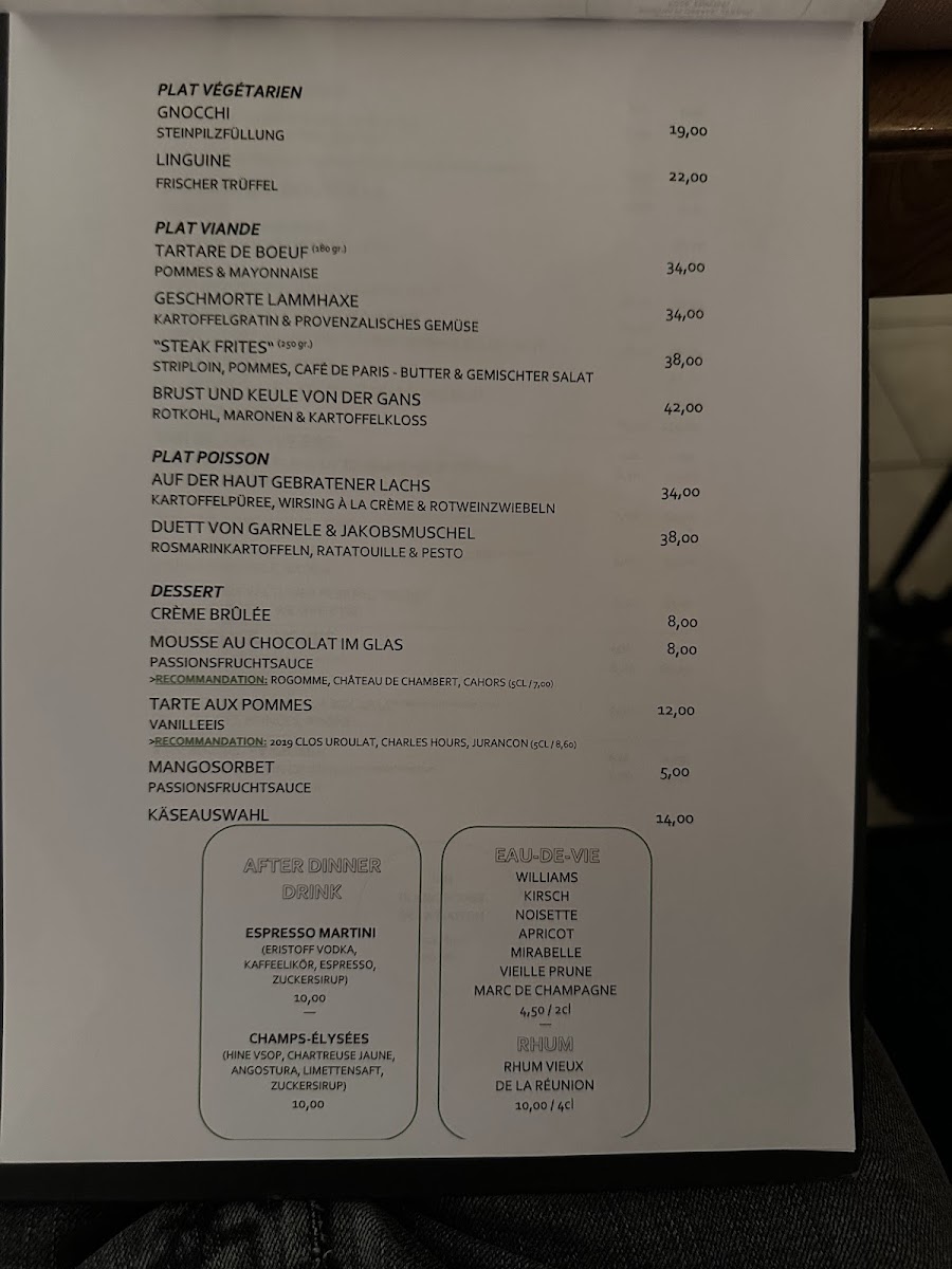 Menu Paul's Brasserie-6